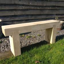 There is a choice of materials from wood to lightweight aluminium and a combination of the two. Solid Oak Beam Garden Bench Celtic Timber