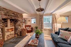 Sweetpea Cottage In The Cornish Countryside Country Cottage Interiors Cottage Living Rooms Cottage Lounge