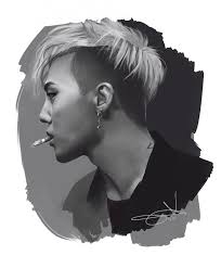 Dj baauer which features alternate verses from two of our favourite rappers of all time: Speed Painting G Dragon By Lt Av On Deviantart