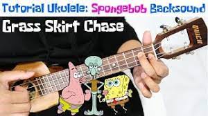Tutorial Ukulele Spongebob Grass Skirt Chase Lagu Suling Sakti Tiktok Youtube