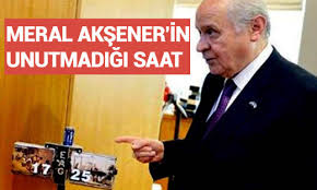 Meral Aksener Bahceli Ye Odasindaki Saati Sordu