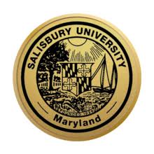 Excellent equilibrated logo blunt with thin line. Salisbury University U S
