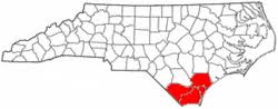 It is largely formed of barrier beaches and the silty outwash of the cape fear river as it drains the southeast coast of north carolina through an. Cape Fear Region Wikipedia