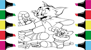 Maybe you would like to learn more about one of these? Tom And Jerry Coloring Pages Christmas Coloring Pages Youtube