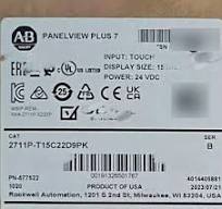 Allen-Bradley PanelView Plus 7 Performance Terminal 2711P 15 ...