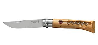 Opinel Corkscrew Knife No10 Opinel Cavatappi Knife