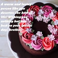 Special Birthday Cake For Brother Images Birthday Cake And Wishes For Brother Cake Cake Decorating Cupcake Cakes