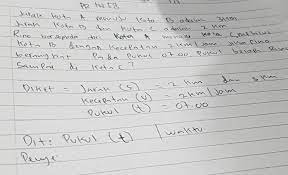 Ia berangkat pukul 07.45 pada waktu yang sama danu mengendarai sepeda motor dari kota b ke kota a dengan kecepatan rata 60 km/jam, jika jarak kota tersebut 165 km, pada pukul berapa mereka akan berpapasan? Jarak Kota A Menuju Kota B Adalah 3 Km Jarak Kota B Dan Kota C Adalah 2km Rino Bersepeda Dari Kota Brainly Co Id