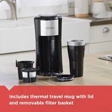 Using your preferred coffee drawer, lift cup or measuring tab on top of lid. Black Decker Single Serve Coffee Machine Maker Cm618 Black Decker
