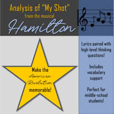 Check spelling or type a new query. Lyric Analysis Of My Shot From Hamilton The Musical By Historyteach27