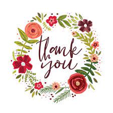 Floral Circle Thank You Card Template Free Greetings Island Mothers Day Card Template Mothers Day Cards Thank You Card Template