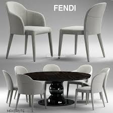Paul Mathieu Table Chair 3dsmax 3dmodel 238 In 2020 Chair Table And Chairs Furniture