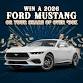 Win a 2026 Ford Mustang event image