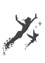 Like The Never Grow Up Idea It Fitsyou Peter Pan Tattoo Idea With The Saying Never Grow Up Peter Pan Tattoo Peter Pan Silhouette Peter Pan And Tinkerbell