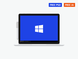Windows Laptop Mockup Free Google Search Microsoft Surface Book Microsoft Surface Graphic Design Resources