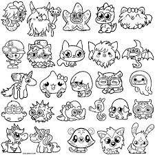 Free printable moshi monster coloring pages for kids. Printable Moshi Monsters Coloring Pages For Kids Cool2bkids Monster Coloring Pages Super Coloring Pages Coloring Pages