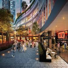 It is a township spread across 4,000 acres (1,600 ha). Tropicana Gardens A Cyperus Serviced Residences Kota Damansara Condominium Architecture Mall Design Hotel Landscape