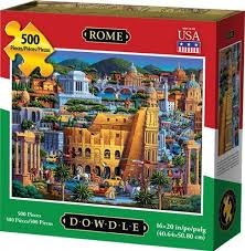 These college football jigsaw puzzles by eric dowdle would make the best holiday gifts for anyone who loves football and can't get enough during the football season.whether you are a college football fan, or. Dowdle Jigsaw Puzzle Rome 500 Piece Buy Online In Guernsey At Guernsey Desertcart Com Productid 41666415