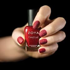 These are also available in. Matte Dark Red Glitter Nails Matte