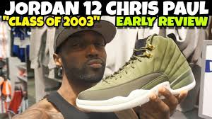 Each shoe honors the respective alma maters of each player as we first take a look at chris paul's pair. Jordan 12 Cp3 Chris Paul Class Of 2003 Early Review Youtube