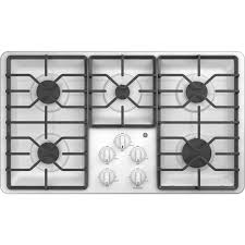 Apg camping white gasoline stove mute oil stove burners outdoor cookware picnic furnace. Ge 36 Gas Cooktop White Jgp3036dlww Best Buy