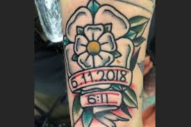 Black tattoos body art tattoos stickers cars bumper stickers yorkshire rose rose stencil clover tattoos compass rose mosaic patterns. Mateusz Klich 39 S New Tattoo Gets The Seal Of Approval From Leeds United Fans