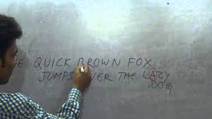 This sentence uses all of the letters in the alphabet. Sentence Comprising All 26 Alphabets Of English Youtube