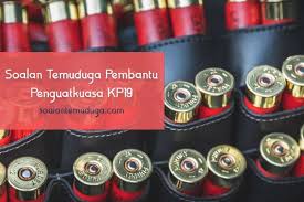 Soalan Temuduga Pembantu Penguatkuasa Kp19 Soalantemuduga Com