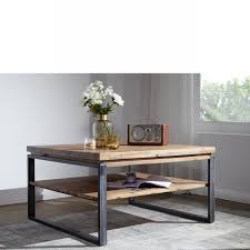 Couchtisch 2 Wz 0191 Akazie Massiv Metall Gestell 120x80 Cm Couchtische Wohnzimmermobel Wohnen Mobel Jahnichen Center Gmbh