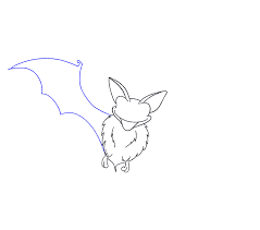 How To Draw A Bat In A Few Easy Steps Easy Drawing Guides They are fond of eating fruits or insects and next, draw 2 small vertical ovals on either side of the circular head for the ears. how to draw a bat in a few easy steps