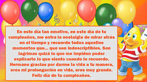 Entre todas las personas que hay en el mundo, dios te escogió a ti como mi hermana. Feliz Cumpleanos Hermano Frases Felicidades Mensajes