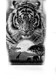 The iconic tiger subspecies with a large head, rich orange color and white underside is the amur tiger which lives in russia and china, according to live science. Best Tiger Tattoos Designs For Men Women Dragon And Tiger Tattoos On Back For Women Dragon Is Another As Tiger Tattoo Design Tiger Tattoo Sleeve Tiger Tattoo