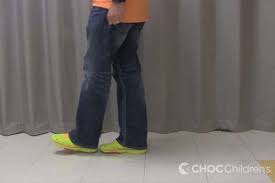 Tandem gait is a gait where the toes of the back foot touch the heel of the front foot at each step. Concussion Home Exercise Tandem Gait Choc Children S