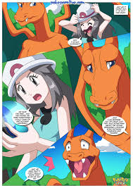 Mega Evolution Leafs Journey To Kalos porn comic (pokemon). [palcomix]  Dragon porn comics.