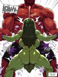 marvel, red hulk, she-hulk, rampage0118, comic - R34 Vault