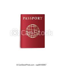 Fine 70s vintage black and white lifestyle photography of a woman posing for a passport photo. Dark Red Realistic Passport Cover Mockup Isolated On White Background Closed Maroon Travel Document With Golden Letters Canstock