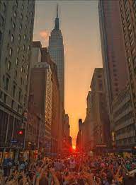 Manhattanhenge 2016 Pour Vivre Un Spectaculaire Coucher De Soleil A New York