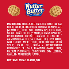 Better'n nutter butters is a whole grain peanut butter sandwich cookie my family begs me to bake. Nutter Butter Peanut Butter Sandwich Cookies 11 8 Oz Walmart Com Walmart Com