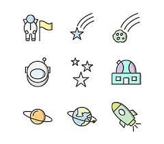 9 Icon Set Of Astronomy For Personal And Commercial Use Personal Icons Commercial Icons Use Icons Png And Vector With Transparent Background For Free Downloa Icon Set Icon Astronomy