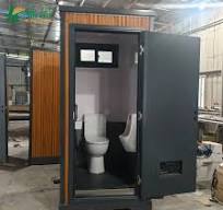 China Wholesale Portable Toilet Portable HDPE Sandwich Panel Material  Prefab Restroom mobile Public Toilet for Outdoor