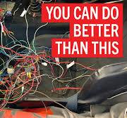 How to transform a rat's nest of wiring into an orderly ...