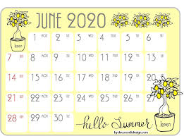July 19, 2021 july 15, 2021 by admin. Summer 2020 Calendar Pdf