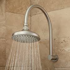 Roux Rainfall Shower Head With Modern Arm Rainfall Shower Heads Shower Heads Bathroom Rainfall Shower Head Brushed Nickel Shower Head Rainfall Shower