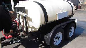Au $22.59 to au $59.79. Cart Away 500 Gallon Tank Water Trailer With Multiquip Pump Rear Spray Youtube