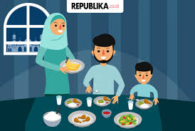 Kegiatan di rumah saya hanya membantu ibu saya membuat kue untuk tahun baru. Bulan Ramadhan Berkah Bersama Keluarga Republika Online