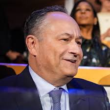 Doug Emhoff Says Friends Were Jealous of His Tim Walz 'Bro Hug'