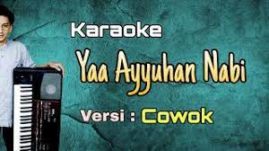 Chords For Ya Ayyuhan Nabi Karaoke Versi Cowok Laki Laki Sholawat Terviral