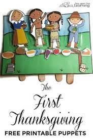 The first thanksgiving book printable. Learning About The First Thanksgiving Story With Printable Puppets Thanksgiving Stories Thanksgiving Activities Preschool Thanksgiving Preschool