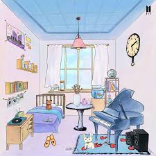 Kpop news fast and accurate contents for kpop fans worldwide!feel free to leave your thoughts below #bts #jin #jimin. Bts Room What It Looked Like Curated For Army Kpopida
