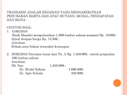 34 Contoh Soal Saham Dalam Akuntansi Info Dana Tunai
